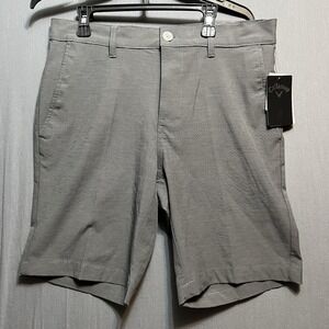 NWT Callaway golf shorts, men's 30 gray
